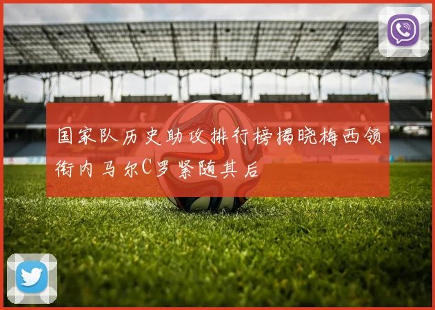 国家队历史助攻排行榜揭晓梅西领衔内马尔C罗紧随其后