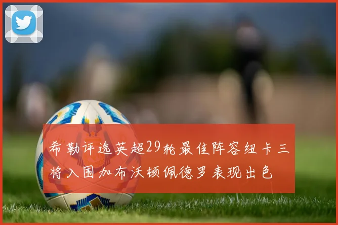 希勒评选英超29轮最佳阵容纽卡三将入围加布沃顿佩德罗表现出色